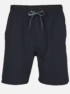 Herren Badeshorts mit Taschen Schwarz