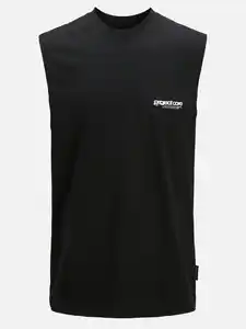 Jack&Jones JCOUNION PRINT TANK T Tanktop Schwarz