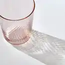 Bild 2 von KLIPPLAX Glas, gestreift rosa, 25 cl