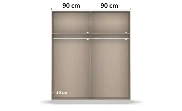 Bild 4 von Kleiderschrank mit Spiegel Acero