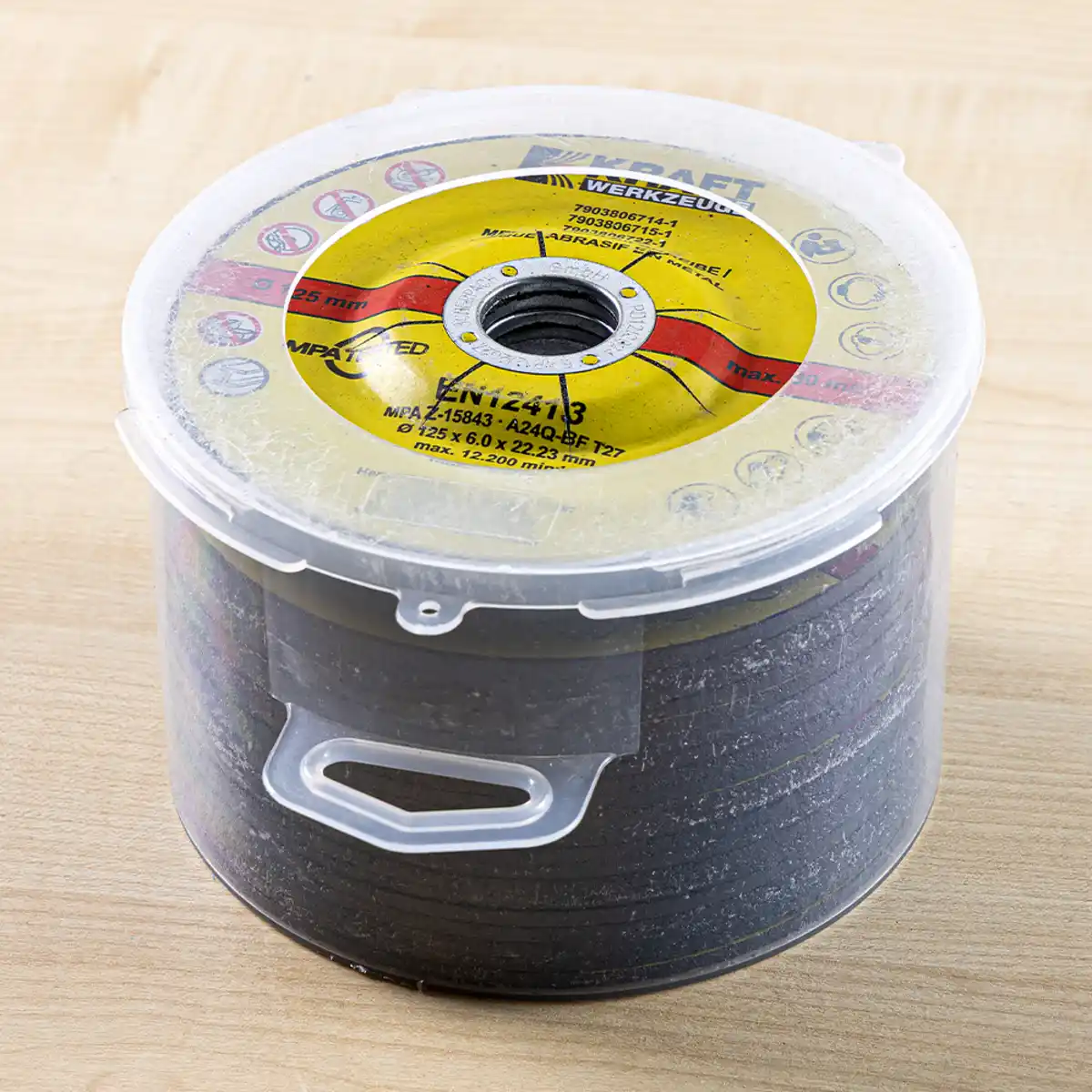 Bild 2 von XL-Trenn-/ Fächerscheiben-Set 22 tlg. 