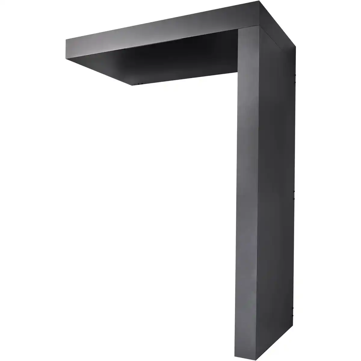 Bild 2 von Gutta Rechteckvordach BS PLUS Anthrazit 160 x 90 cm Seite Rechts