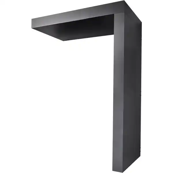 Bild 2 von Gutta Rechteckvordach BS PLUS Anthrazit 160 x 90 cm Seite Rechts