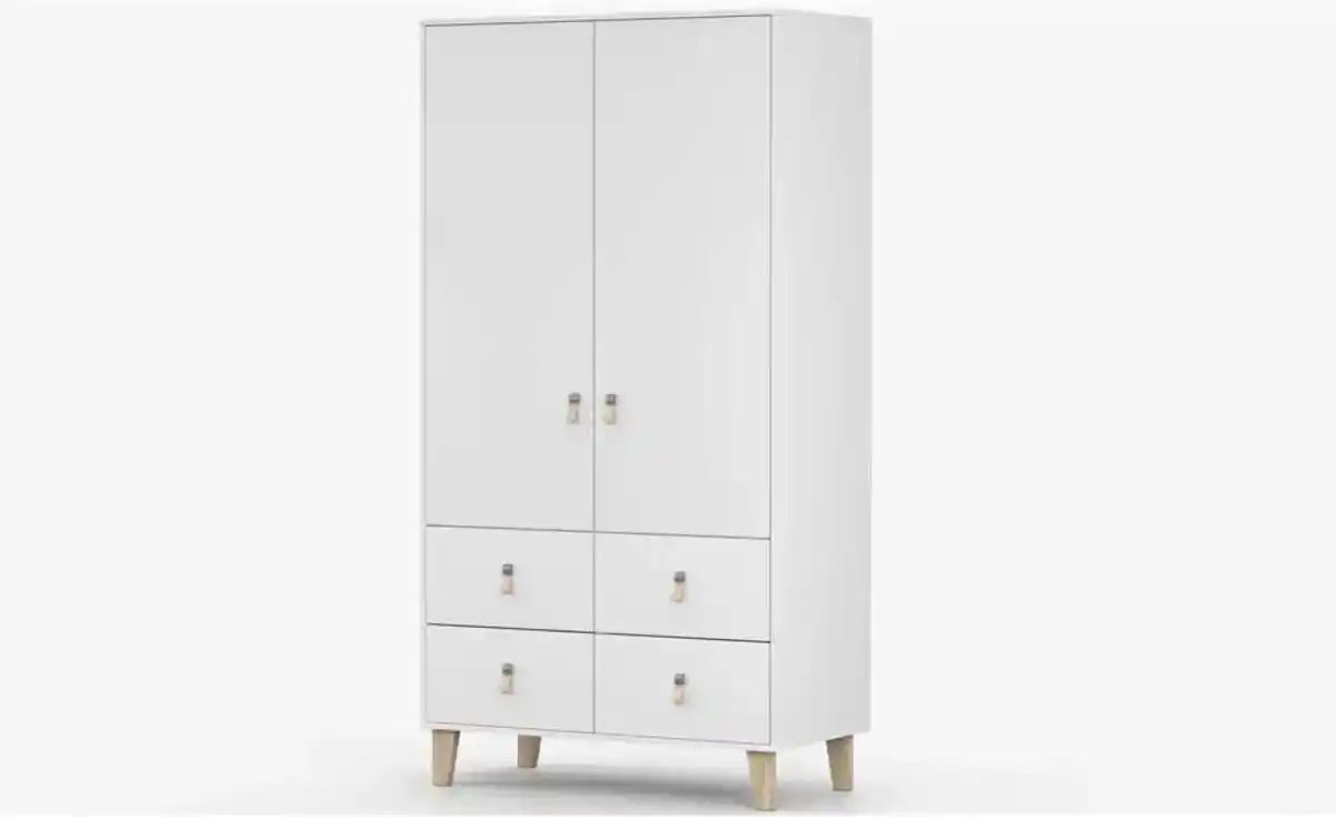 Bild 3 von Drehtürenschrank mit Einlegeböden Frimley