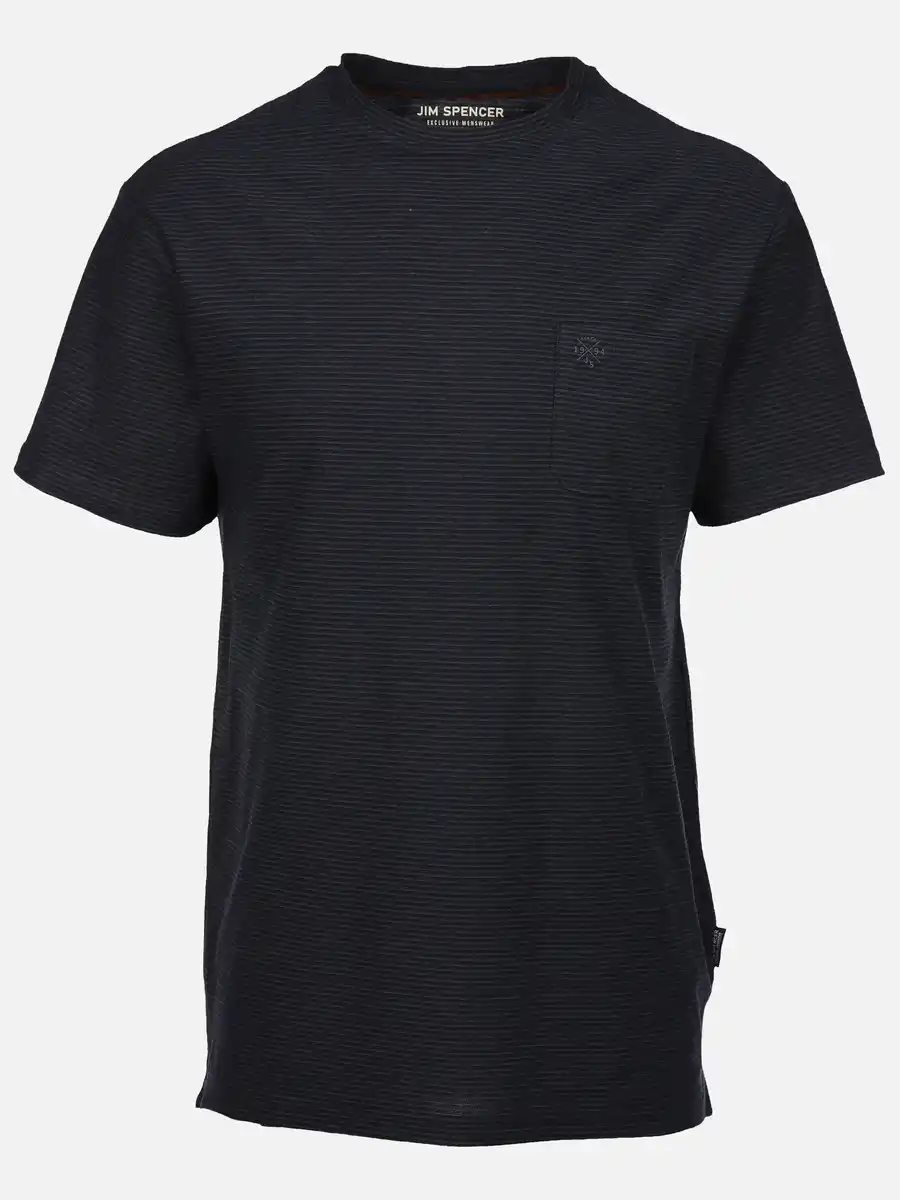 Bild 1 von Herren T-Shirt mit Brusttasche Blau