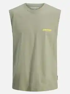Jack&Jones JCOUNION PRINT TANK T Tanktop Grau