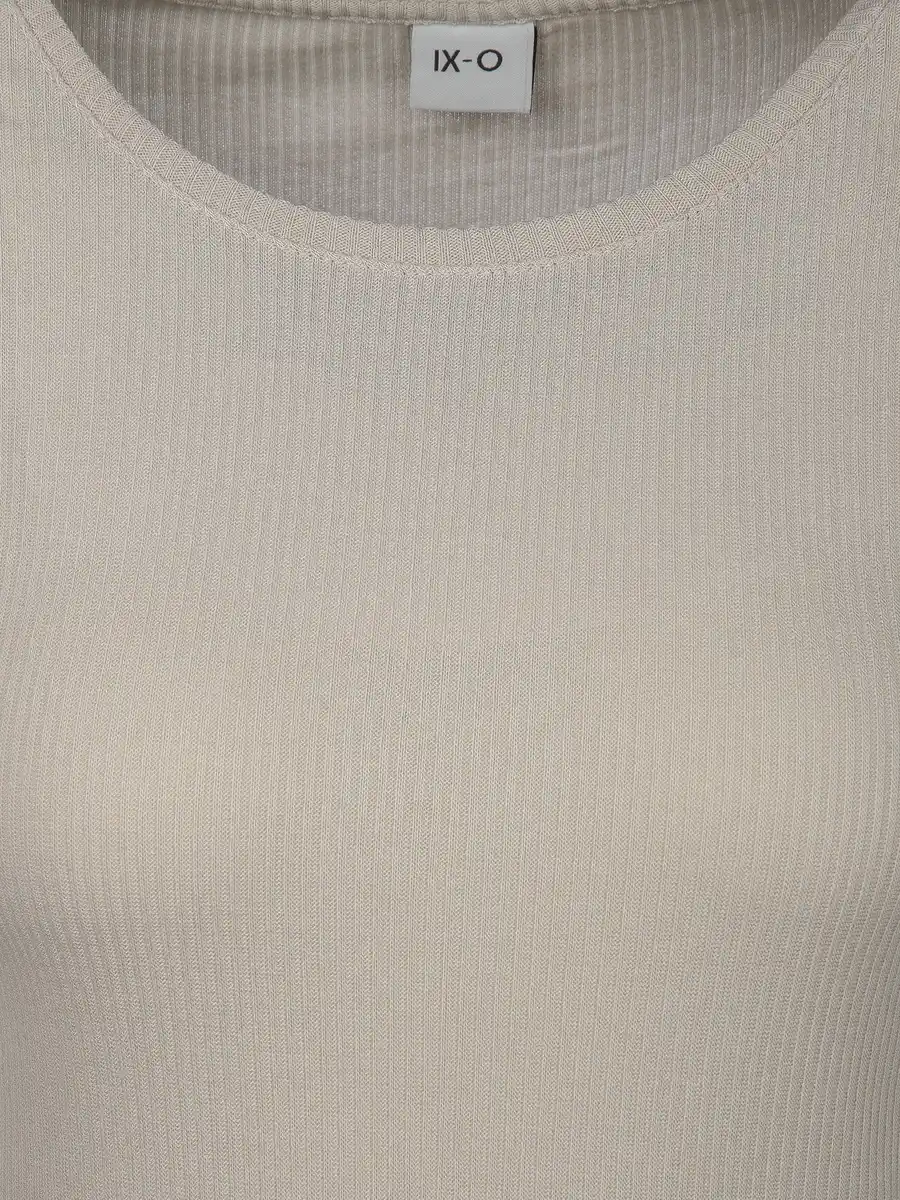 Bild 3 von Damen Langarmshirt in Ripp-Optik Beige