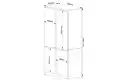 Bild 4 von Drehtürenschrank 90 cm breit Valentina