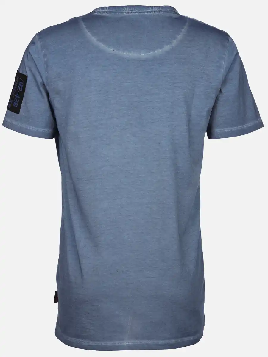 Bild 2 von Herren Henleyshirt im Used Look Marine