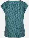 Bild 2 von Damen Shirt mit Alloverprint Blau