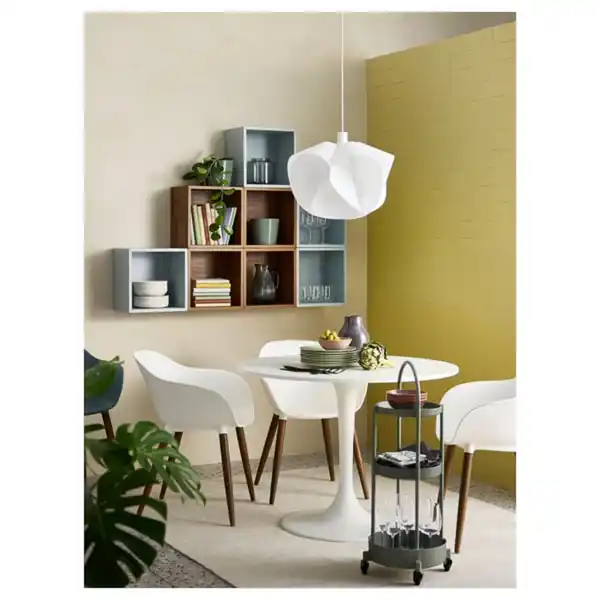 Bild 2 von JUTTERSBO Servierwagen, graugrün, 36x36 cm