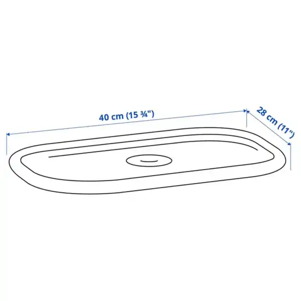Bild 2 von TROFAST Abdeckung, weiß, 40x28 cm
