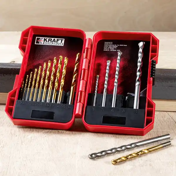 Bild 2 von HSS Kombibohrer-Set 17tlg.