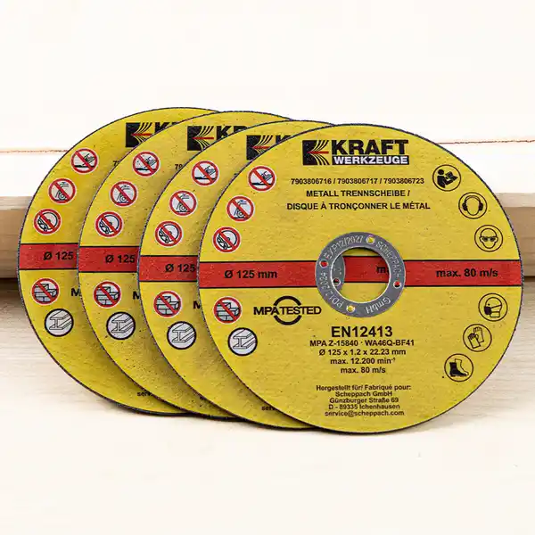 Bild 2 von Trenn- und Schleifscheibensatz extradünn, 26er- Set