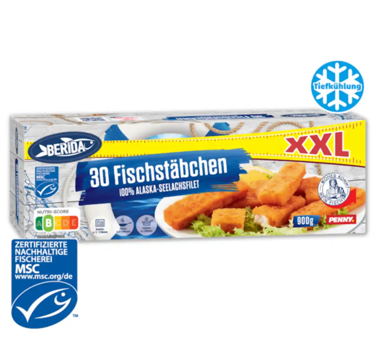 Bild 1 von BERIDA XXL Fischstäbchen*