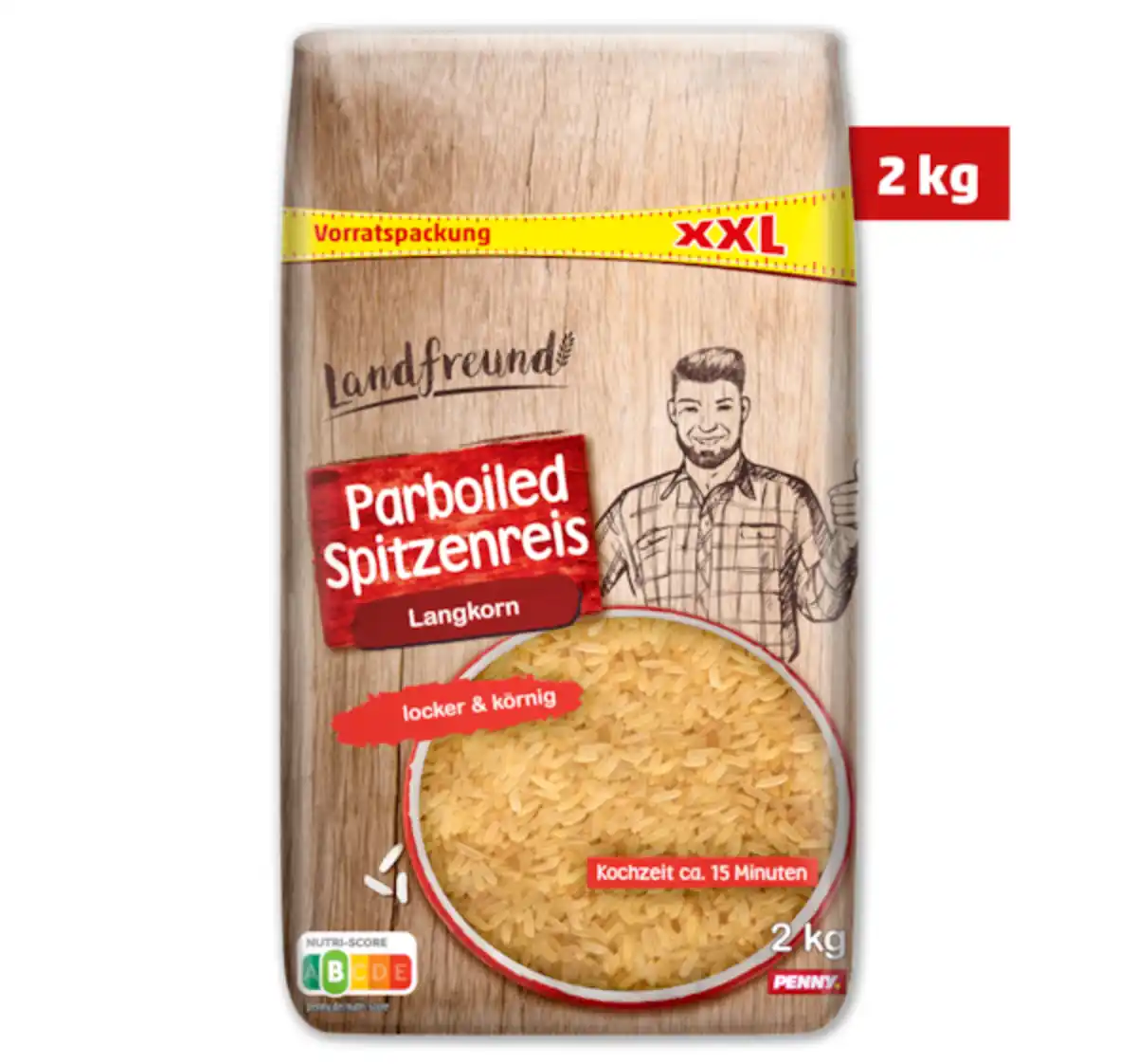 Bild 1 von LANDFREUND Parboiled Langkorn Spitzenreis*