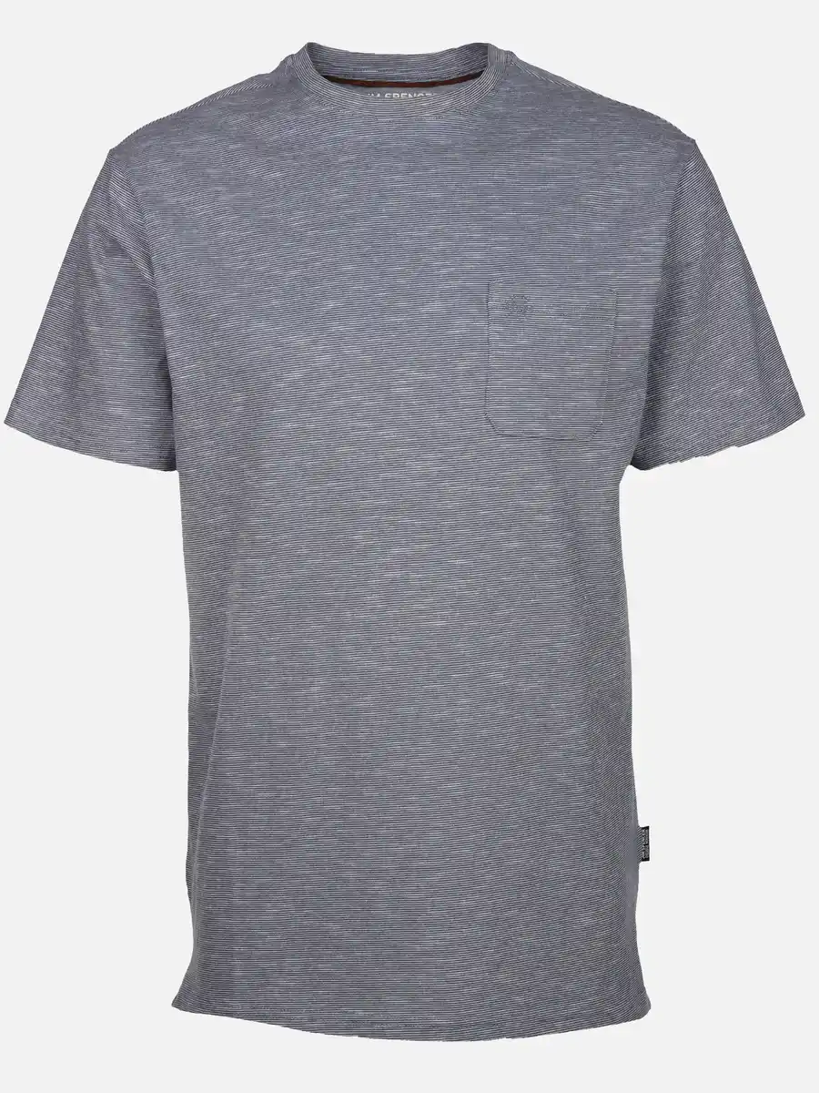Bild 1 von Herren T-Shirt mit Brusttasche Blau
