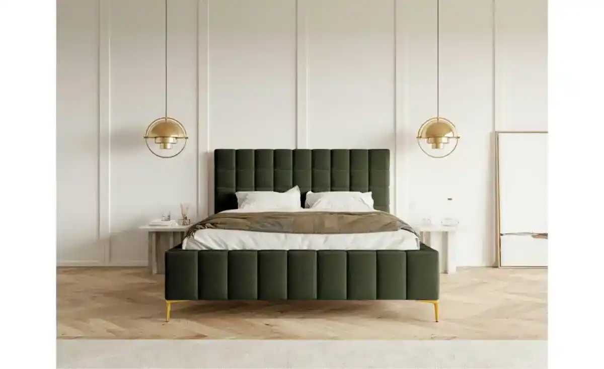 Bild 1 von Polsterbett mit Bettkasten Szejlo