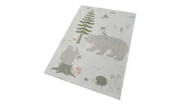Bild 3 von KJUT Kurzflorteppich Bär+Eule