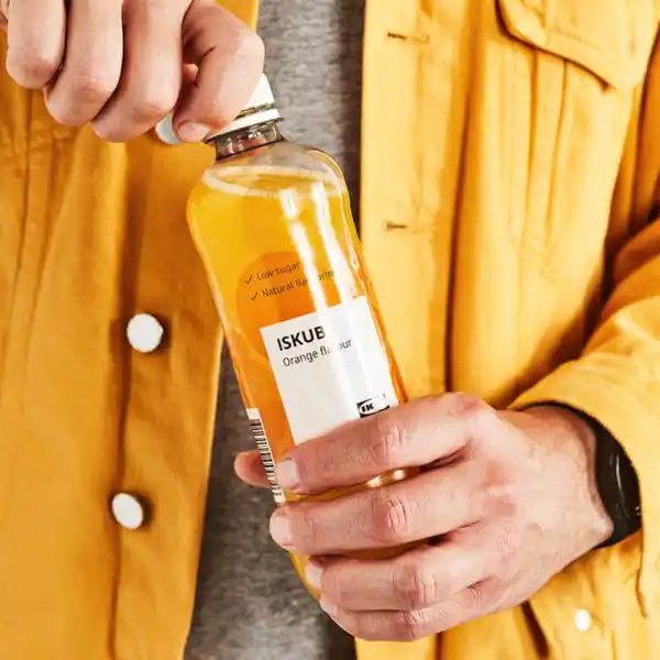 Bild 4 von ISKUB Sprudelgetränk, Orangengeschmack/mit Zucker und Süßstoffen, 500 ml