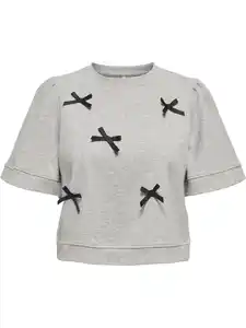Only ONLJENNY Shirt Grau