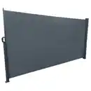 Bild 1 von Seitenmarkise dunkelgrau 3 x 1,6 m mit Auszug links
