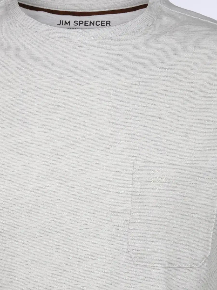 Bild 3 von Herren T-Shirt mit Brusttasche Weiß