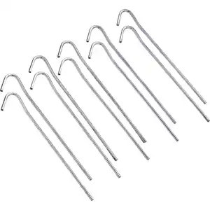 Zeltheringe Set 10 Stück aus verzinktem Stahl