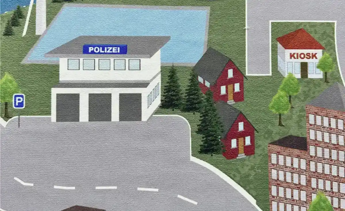 Bild 4 von KJUT Straßenteppich Spielteppich