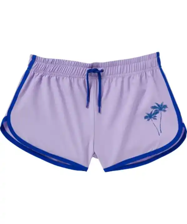 Bild 1 von Badeshorts Palme, lila