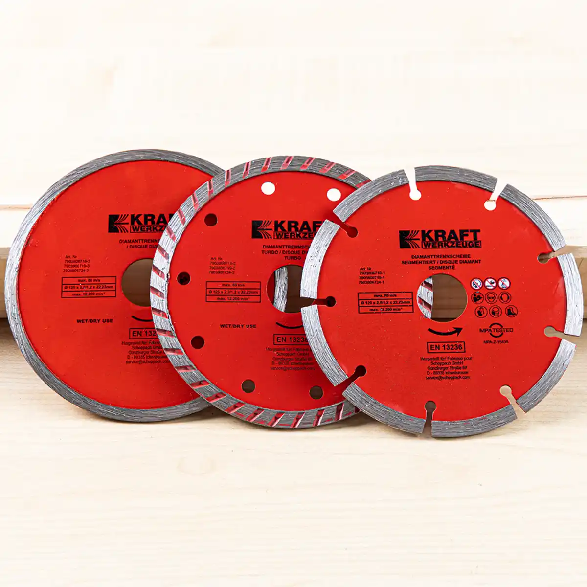 Bild 2 von Diamant-Trennscheiben 10-tlg.