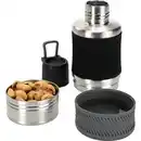 Bild 1 von Dogs Creek Carry Reise Set Futter- und Wasserbehälter 800ml grau