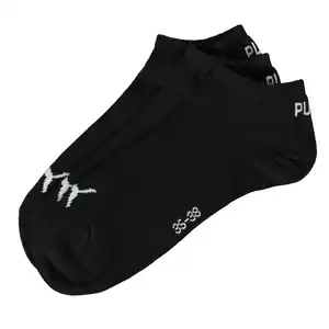 Unisex Sneakersocken im 3er Pack Schwarz