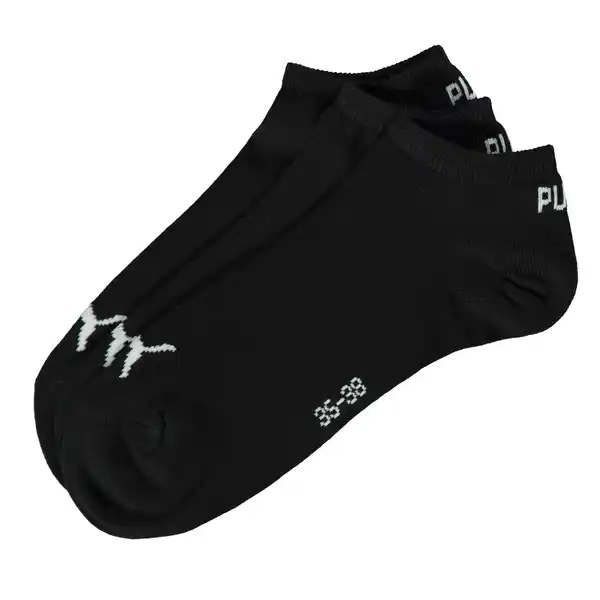 Bild 1 von Unisex Sneakersocken im 3er Pack Schwarz