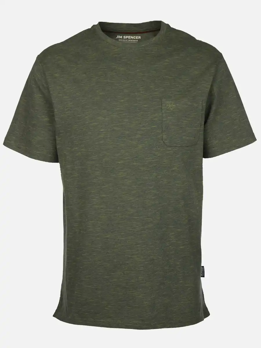 Bild 1 von Herren T-Shirt mit Brusttasche Oliv