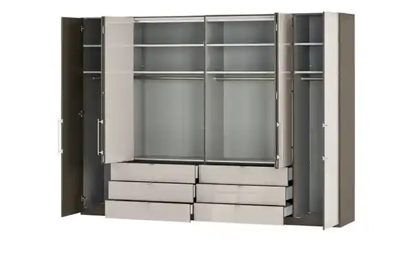 Bild 4 von Falttüren-Panoramaschrank, 6-türig Beda