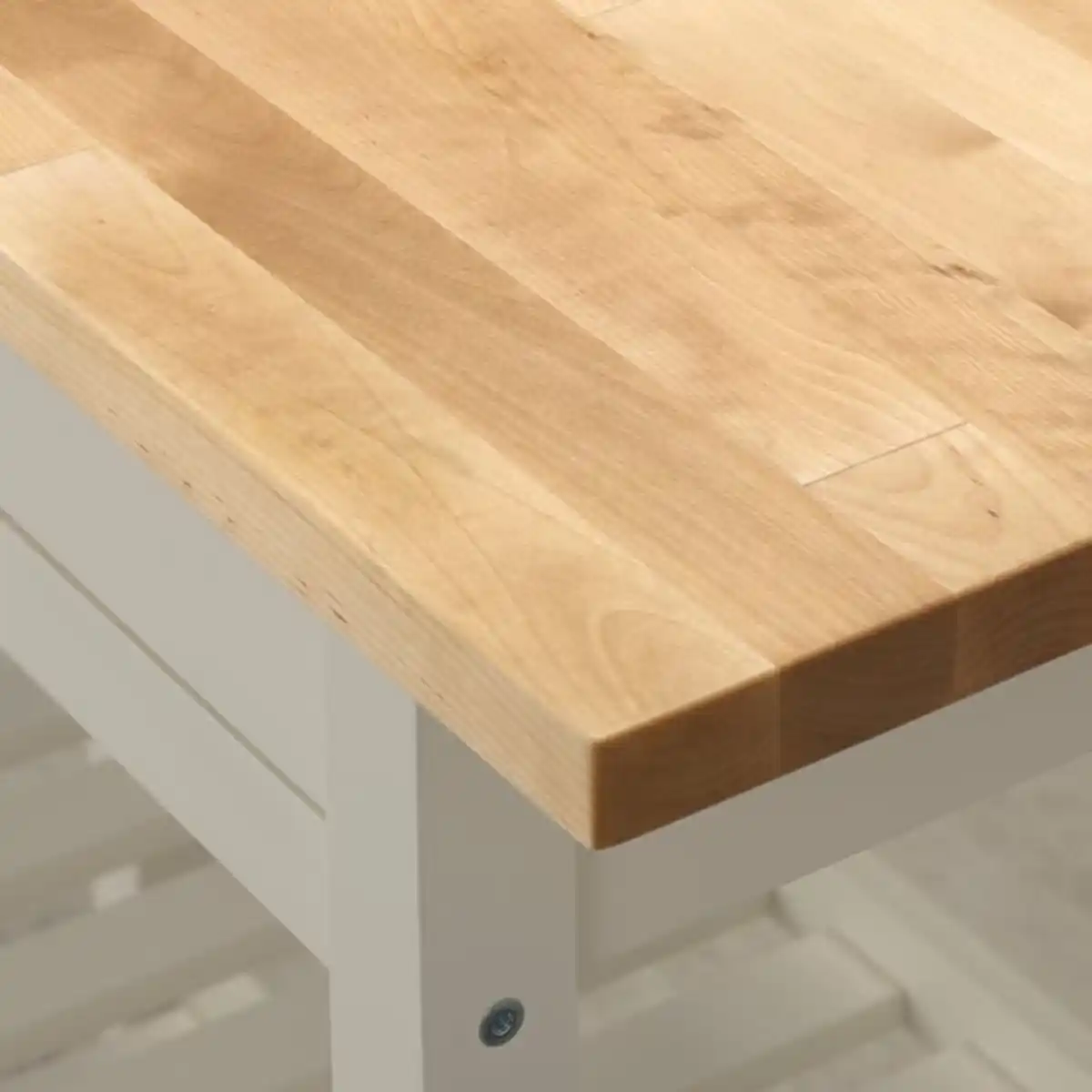 Bild 4 von FÖRHÖJA Servierwagen, Birke/weiß, 100x43 cm