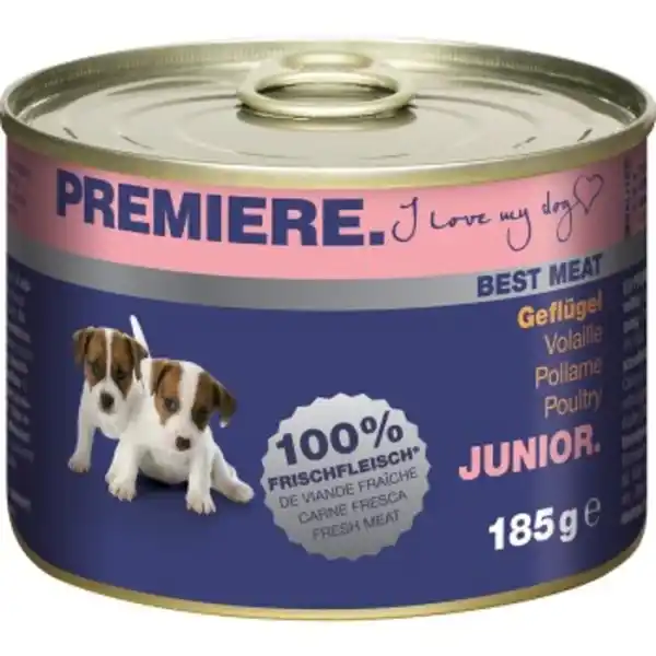 Bild 1 von PREMIERE Best Meat Junior Geflügel 12x185 g