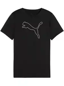 Mädchen Trainingsshirt Schwarz