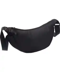 Schwarze Bauchtasche, schwarz