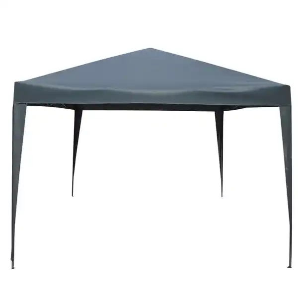 Bild 1 von Faltpavillon 3x3m grau mit Metallgestell