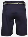 Bild 2 von Herren Chino Bermuda mit Gürtel Marine