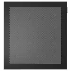MÖRTVIKEN Tür, schwarz, 60x64 cm