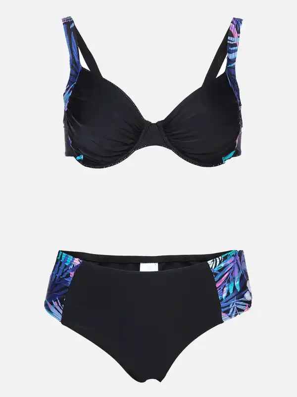 Bild 1 von Große Größen Bikini-Set Schwarz