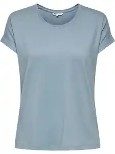 Only ONLMOSTER S/S O-NECK Shirt Blau
