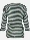 Bild 2 von Damen Streifenshirt mit 7/8 Ärmeln Blau