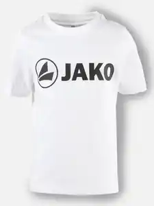 Jungen T-Shirt mit Logoprint Weiß