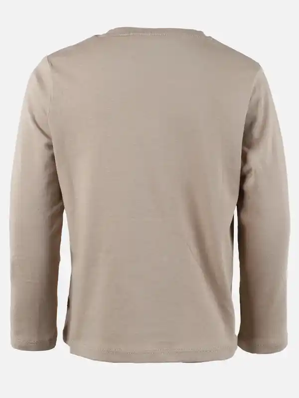 Bild 2 von Jungen Longsleeve mit Dinomotiv Braun