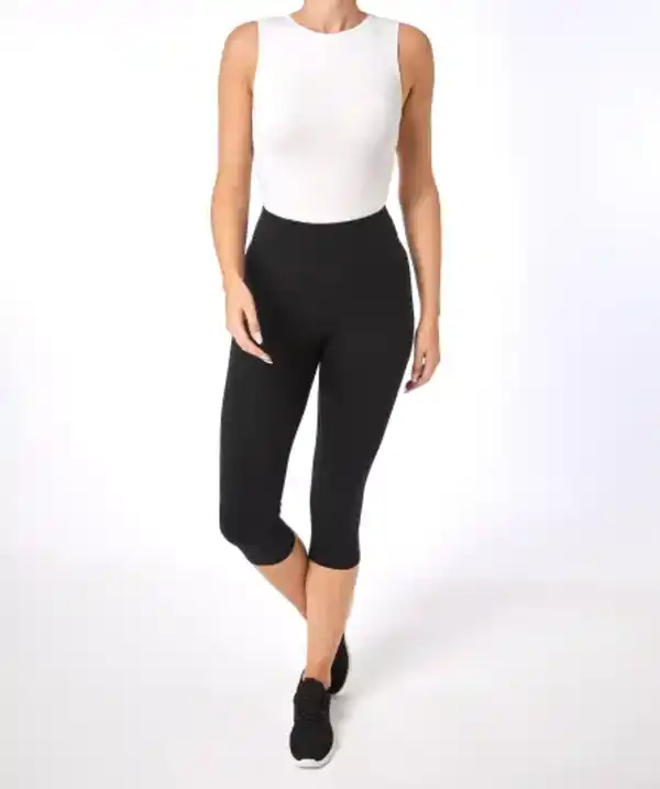 Bild 1 von Leggings in Caprilänge, schwarz