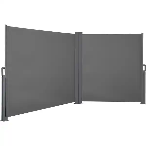Bild 1 von Seitenmarkise Cordoba 2-seitig je 3x1,5m Anthrazit